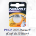 DURACELL 2025 (Cf 10 blister)